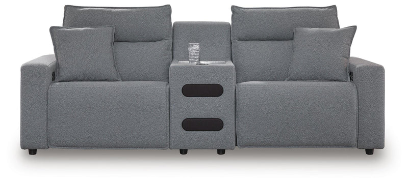 Modmax II Power Reclining Sectional with Audio Console